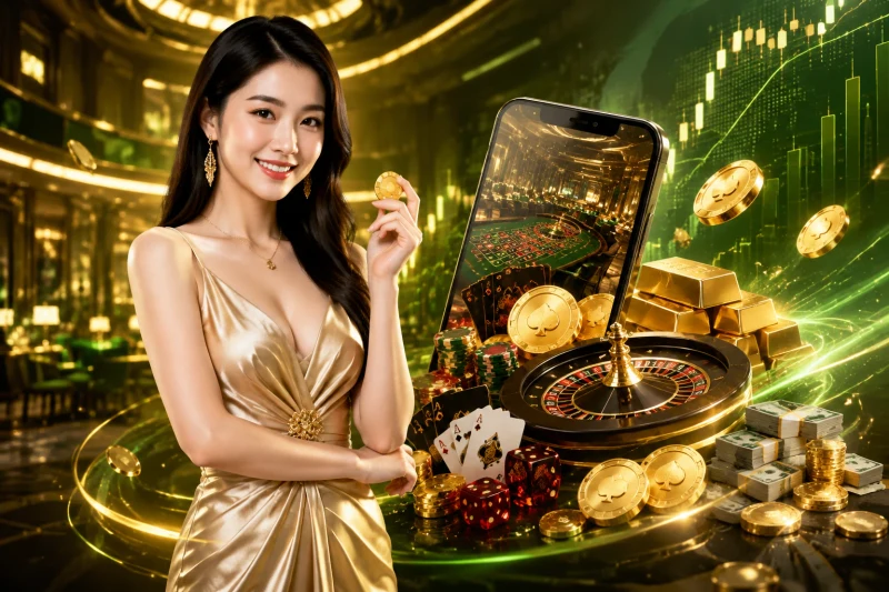 Các trò chơi sòng bài trực tuyến đa dạng tại sảnh live casino New88